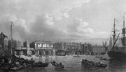 Old London Bridge, 1745